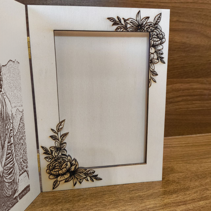 Portafoto Libro